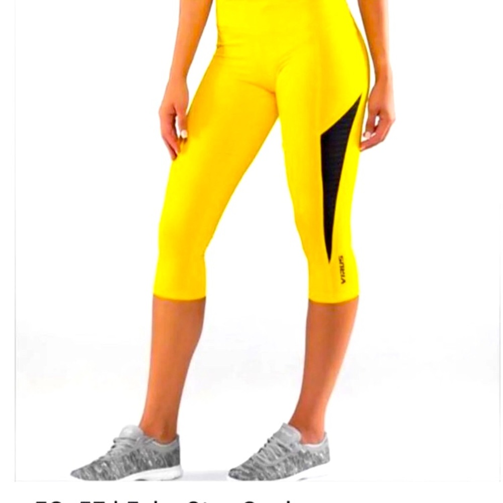 VIRUS Yellow Leggings Medium